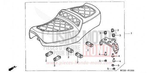 SIEGE CM125CX de 1999